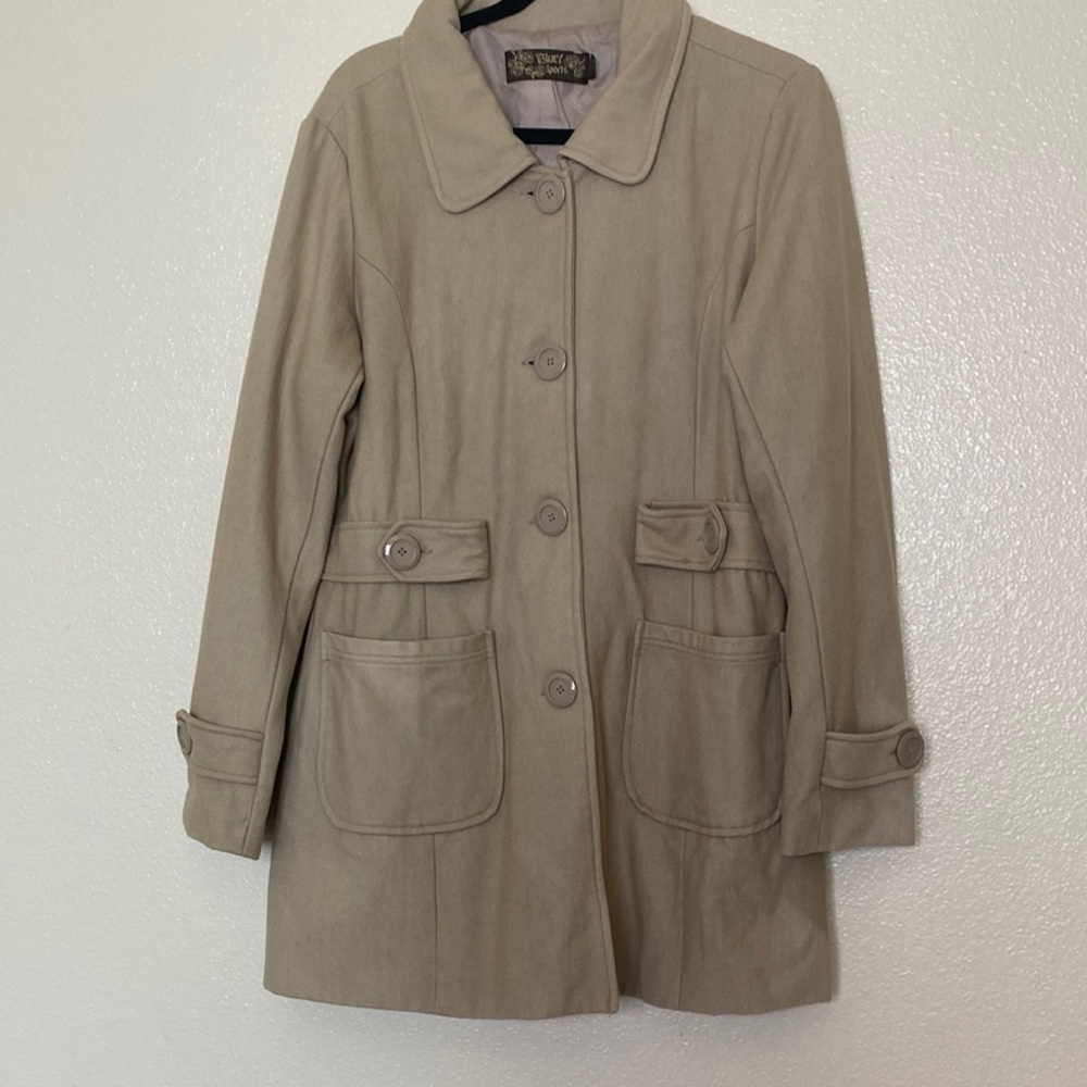 Elegant Bluet Sports Tan Trench Coat Size 2XL